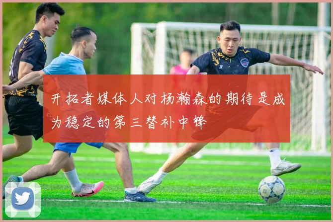 开拓者媒体人对杨瀚森的期待是成为稳定的第三替补中锋